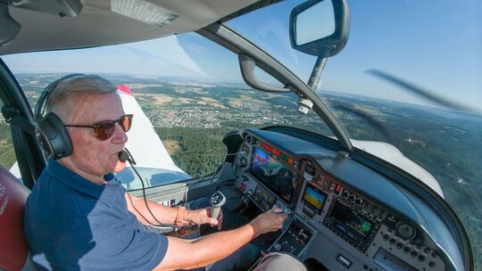 Wachsamer Blick von oben – Flieger-Hilfe beim Brandschutz
