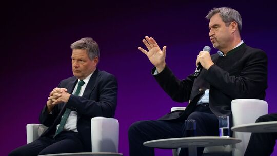 Robert Habeck und Markus Söder
