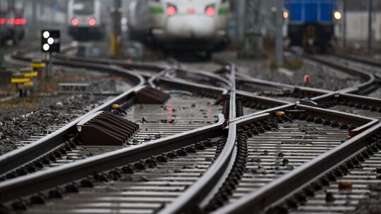 ICE-Werk der Deutschen Bahn