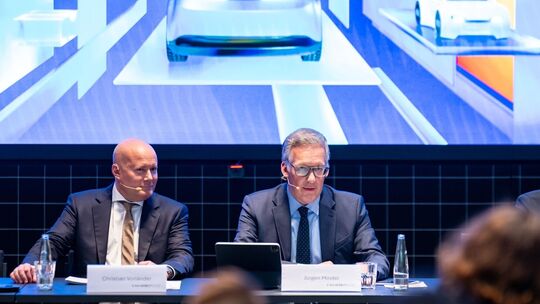 Pressekonferenz zur Automesse IAA Mobility 2025