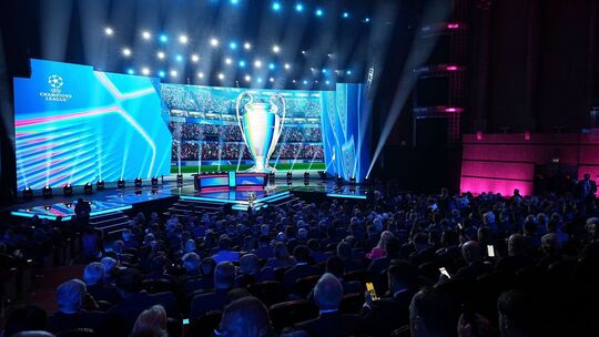 Champions League Auslosung in Monaco