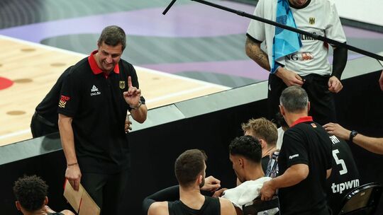 Die deutschen Basketballer
