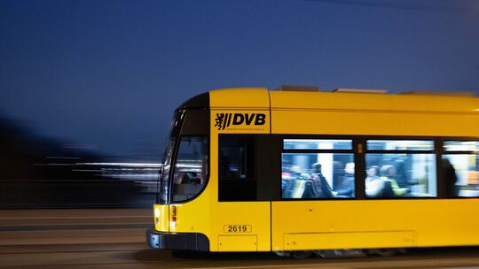 Straßenbahn in Dresden