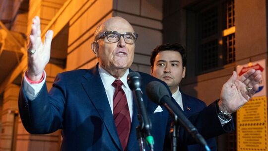 Giuliani vor Gericht wegen Falschaussage nach Wahl 2020