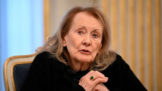 Literaturnobelpreisträgerin Annie Ernaux