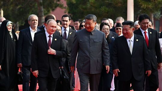Militärparade in Peking
