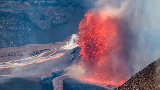 Vulkan Kilauea auf Hawaii