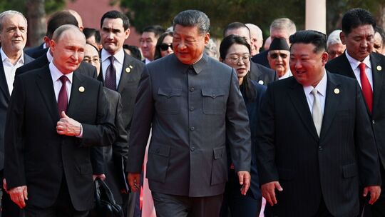 Militärparade in Peking