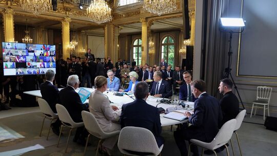 Ukraine-Krieg - Treffen der Unterstützerstaaten in Paris
