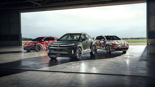 Neue Volkswagen-Modelle (ID.Polo GTI, ID.Cross, ID.Polo)