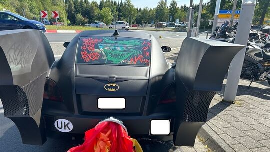 Batmobil hinten