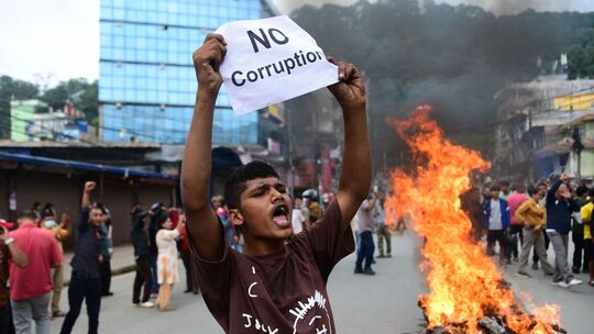 Proteste in Nepal