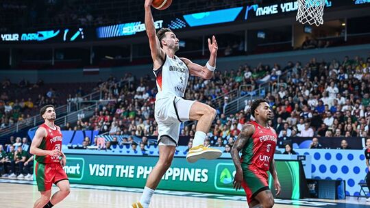 Basketball Europameisterschaft: Deutschland - Portugal