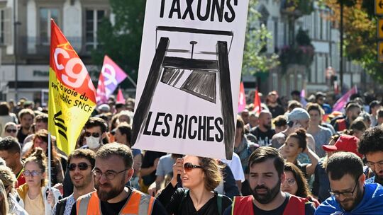 Protestbewegung "Bloquons Tout" in Frankreich