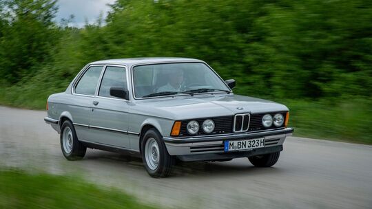 Fahrszene BMW 3er
