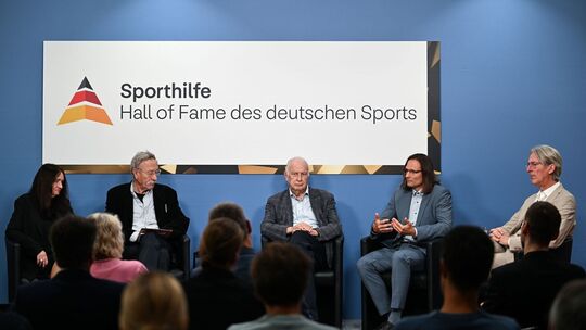 Gespräch der Deutschen Sporthilfe