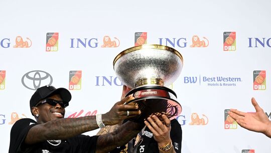 Empfang Basketball-Nationalmannschaft nach Titelgewinn