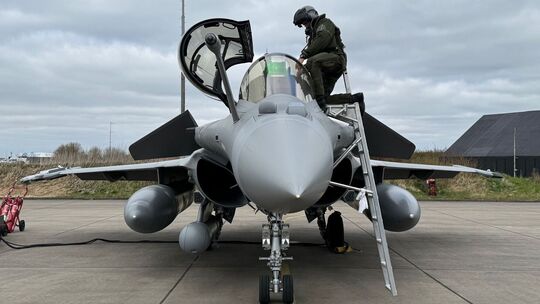 Kampfjet vom Typ Rafale