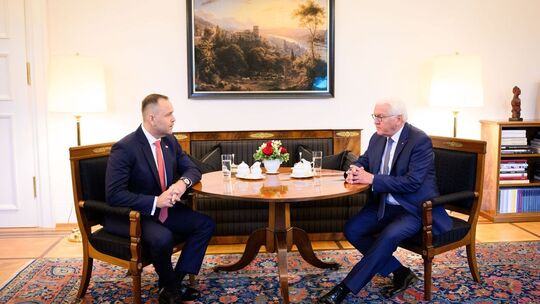 Polnischer Präsident Nawrocki in Berlin