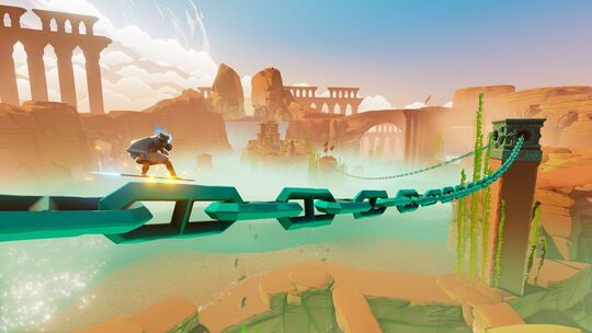 Screenshot vom Spiel «Sword of the Sea»