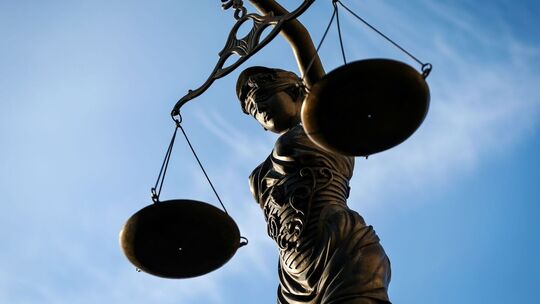 Statue der Justitia
