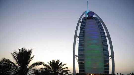 Burj al Arab Hotel in Dubai