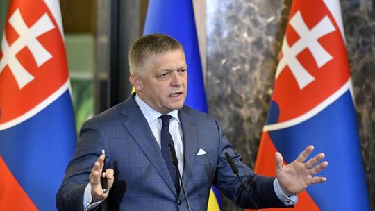 Der slowakische Ministerpräsident Robert Fico
