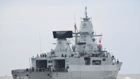 Die Fregatte «Hamburg»