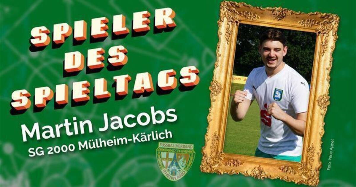 Spieler des Spieltags: Martin Jacobs: Nach Hattrick geht’s ab unter die ...