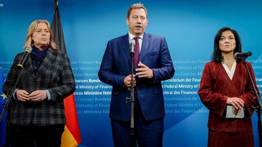 Stahl-Gespräch Finanzminister Klingbeil