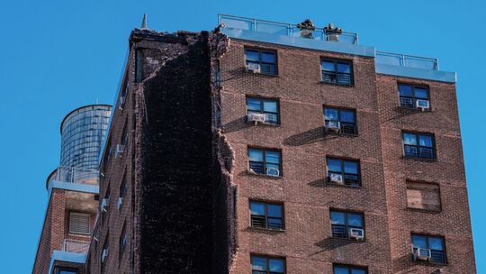 Gebäudeeinsturz in New York