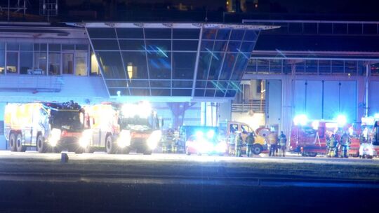 Kabelbrand am Flughafen Stuttgart Kabelbrand am Flughafen Stuttgart