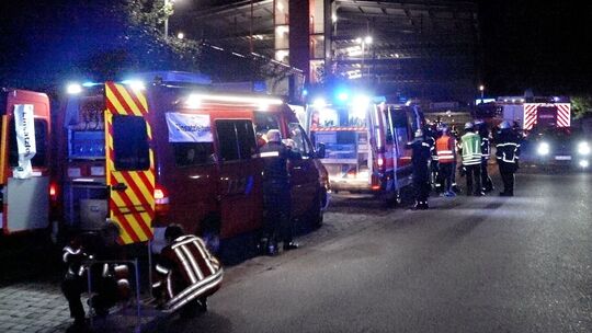 Klinikbrand in Saarbrücken