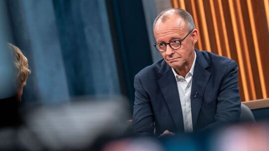 Bundeskanzler Merz in der Sendung von Caren Miosga