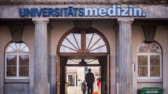 Wasserschaden auf dem Gelände der Universitätsmedizin Mainz