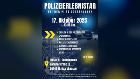 Werbeplakat