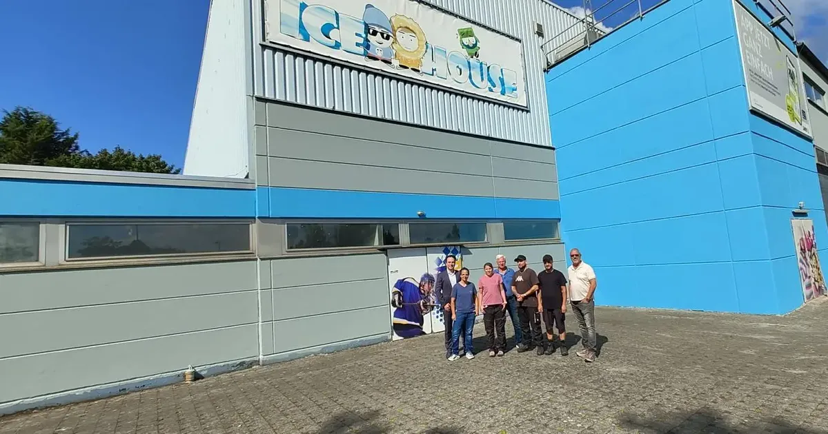 Renovation of the ice rink underway: Icehouse – from Neuwied's problem ...
