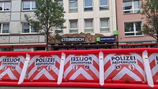 Schüsse auf Marktplatz in Gießen Schüsse auf Marktplatz in Gießen