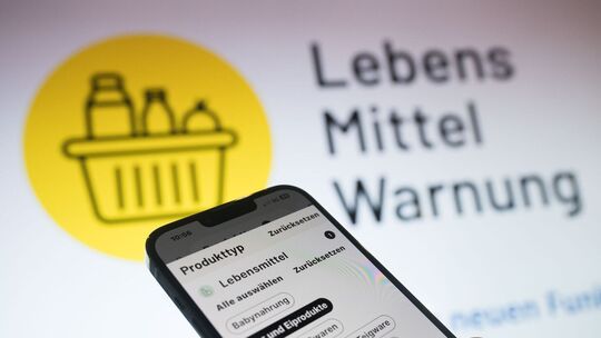 Lebensmittelwarnung Lebensmittelwarnung