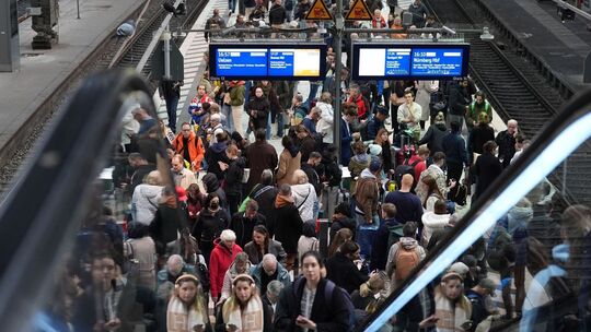 Kabelschaden Hamburger Hauptbahnhof