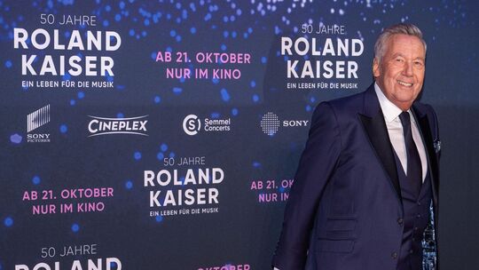 Premiere «50 Jahre Roland Kaiser - Ein Leben für die Musik»