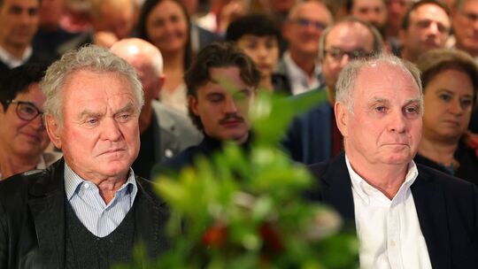 Sepp Maier und Uli Hoeneß Sepp Maier und Uli Hoeneß