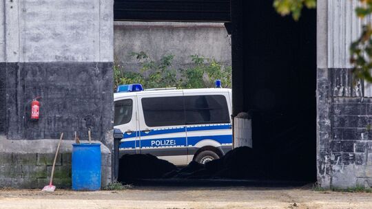 Polizeiaktion nach Fund des toten Fabian