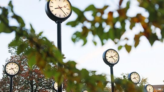 Uhrenpark - Zeitumstellung