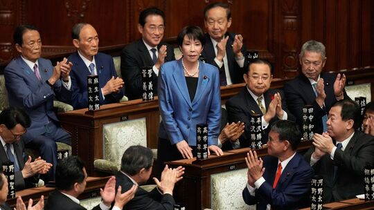 Takaichi zu Japans erster Regierungschefin gewählt Takaichi zu Japans erster Regierungschefin gewählt