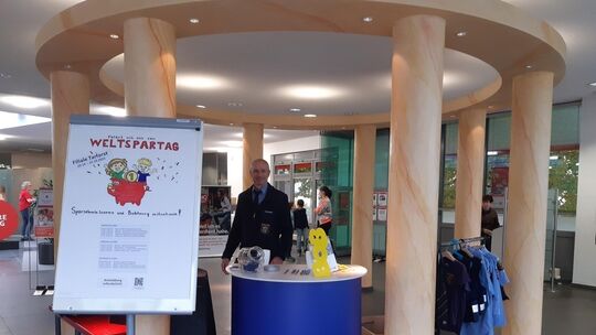 Die Polizei Trier beim Weltspartag Die Polizei Trier beim Weltspartag