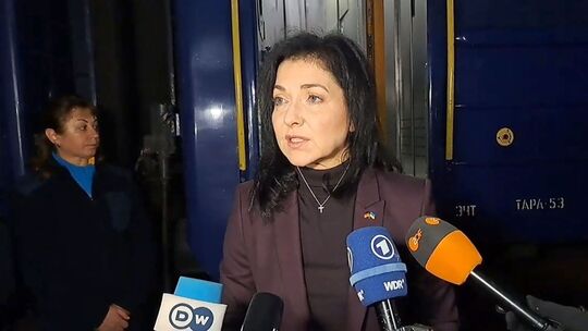 Wirtschaftsministerin Reiche in der Ukraine Wirtschaftsministerin Reiche in der Ukraine