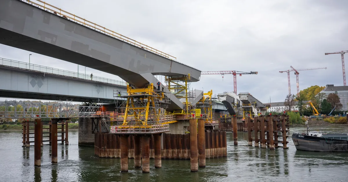 Huge construction site in Koblenz: Why the new Pfaffendorfer Bridge is so ...