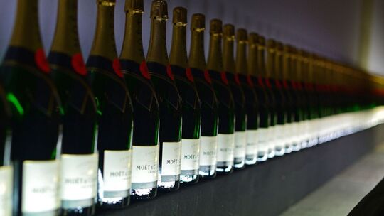 Champagnerflaschen