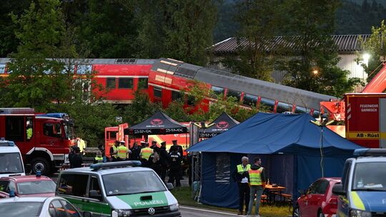 Zugunglück in Garmisch-Partenkirchen Zugunglück in Garmisch-Partenkirchen